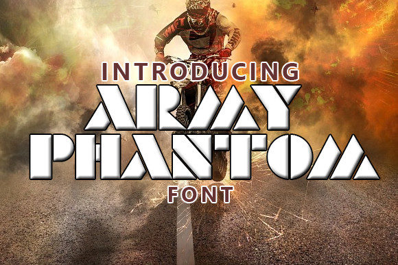 Army Phantom Font Review