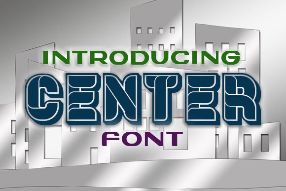 Center Font for Creative Projects