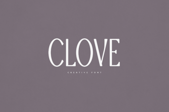 Clove Font for Professional Branding