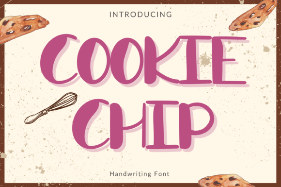 Cookie Chip Font for Creative Projects