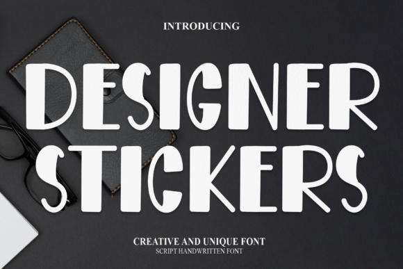 Designer Stickers Font Review