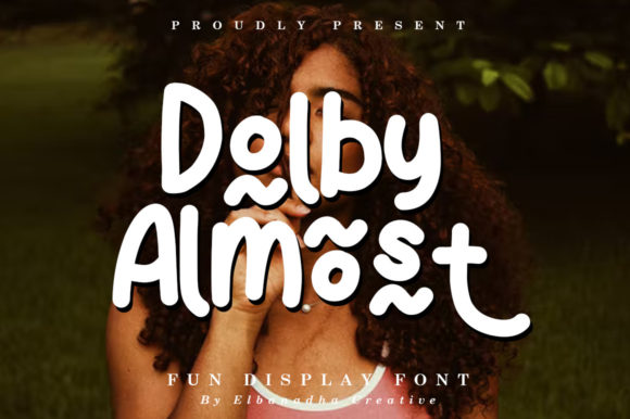 Dolby Almost: A Retro Display Font for Creative Projects