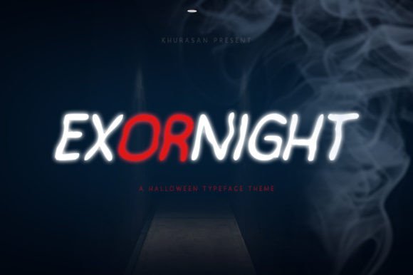Exornight Font: Bold and Unique
