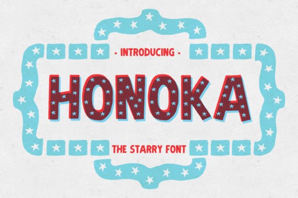 Honoka Font for Creative Projects