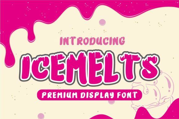 Icemelts Font for Web Design