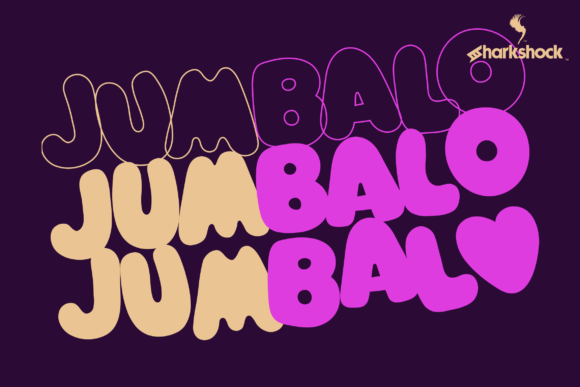 Jumablo Font for Creative Projects