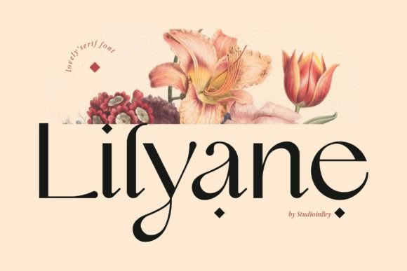 Lilyane Font for Web Design