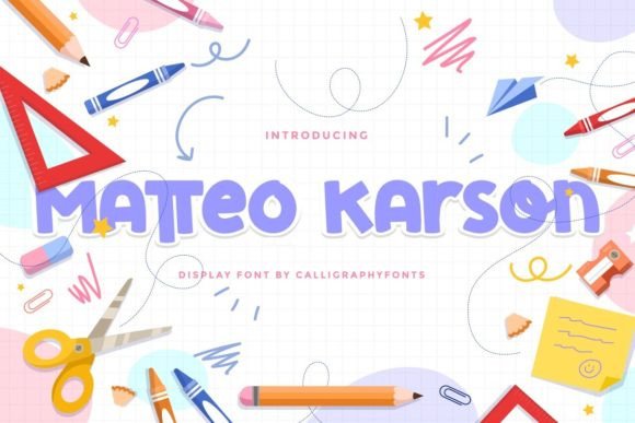 Matteo Karson Font for Business Branding