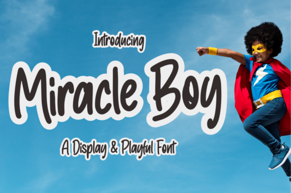 Miracle Boy Font for Creative Campaigns