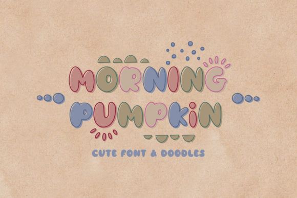 Morning Pumpkin Font for Creative Brands