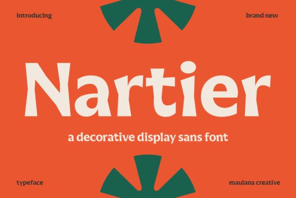 Nartier Font for Professional Branding