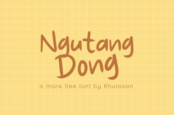 Ngutang Dong Font for Business Branding