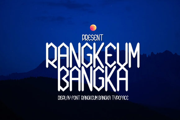 Rangkeum Bangka Font