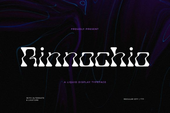 Rinnochio Font: A Unique Display Typeface