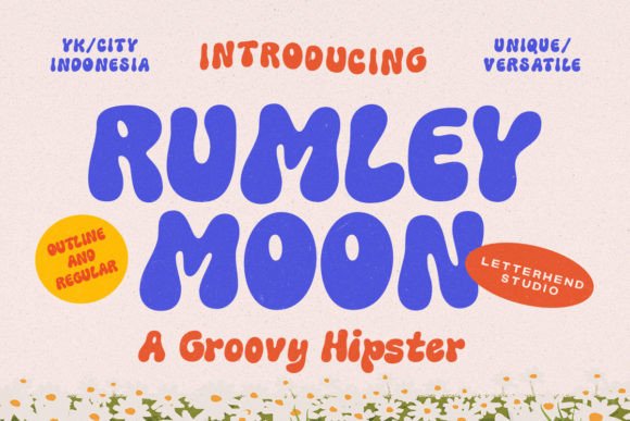 Rumley Moon Font for Bold Web Design