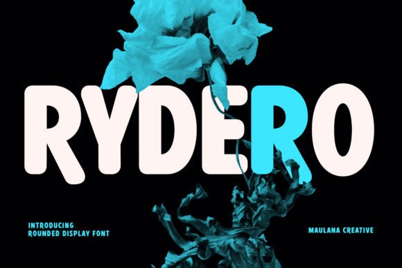 Rydero: A Trendy Display Font for Modern Campaigns