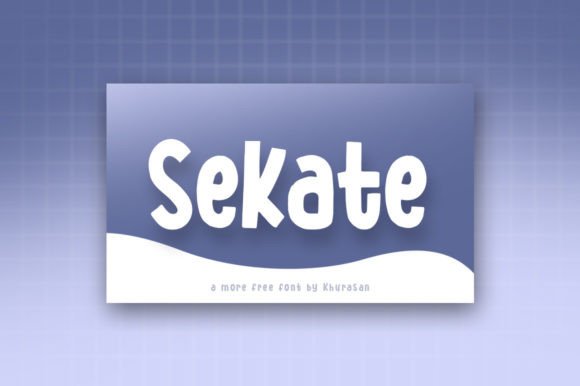 Sekate Font for Creative Makers