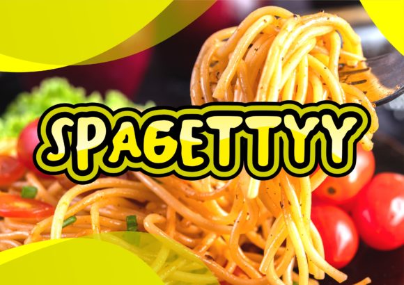 Spagettyy Font Review