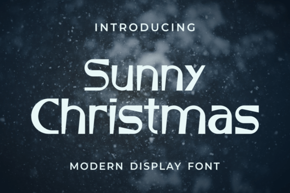 Sunny Christmas Font for Creative Projects