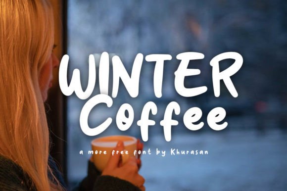 Winter Coffee Font for Creative Projects